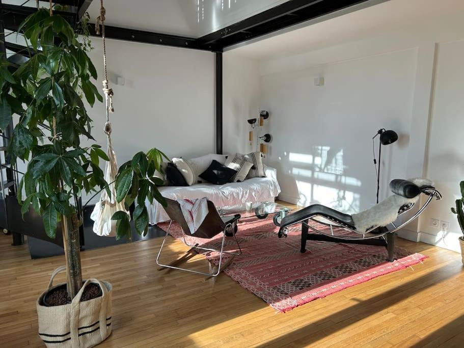 Duplex Apartment With Terrace And Closed Parking - Stade Charlety Paris อาร์เคยล์ ภายนอก รูปภาพ